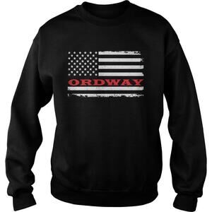 Colorado American Flag Ordway Usa Patriotic Souvenir Sweatshirt